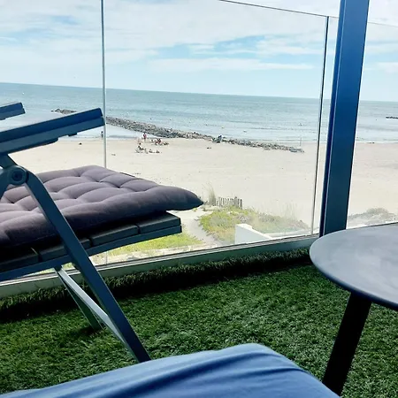 Studio Vue Mer Exceptionnelle Premiere Ligne Carnon Plage Exterior photo