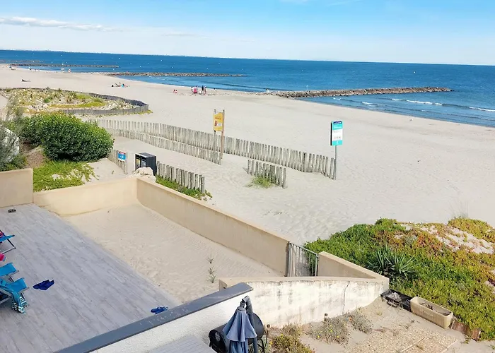 Studio Vue Mer Exceptionnelle Premiere Ligne Carnon Plage