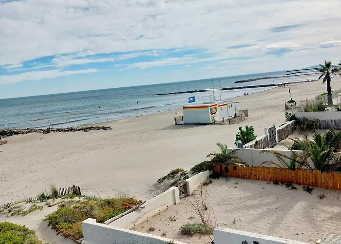 Studio Vue Mer Exceptionnelle Premiere Ligne Carnon Plage